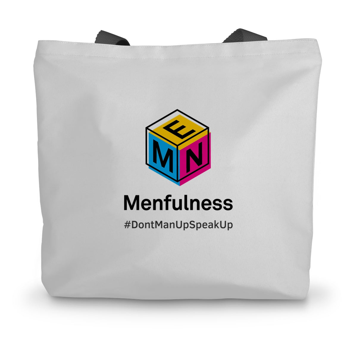 #DontManUpSpeakUp Canvas Tote Bag