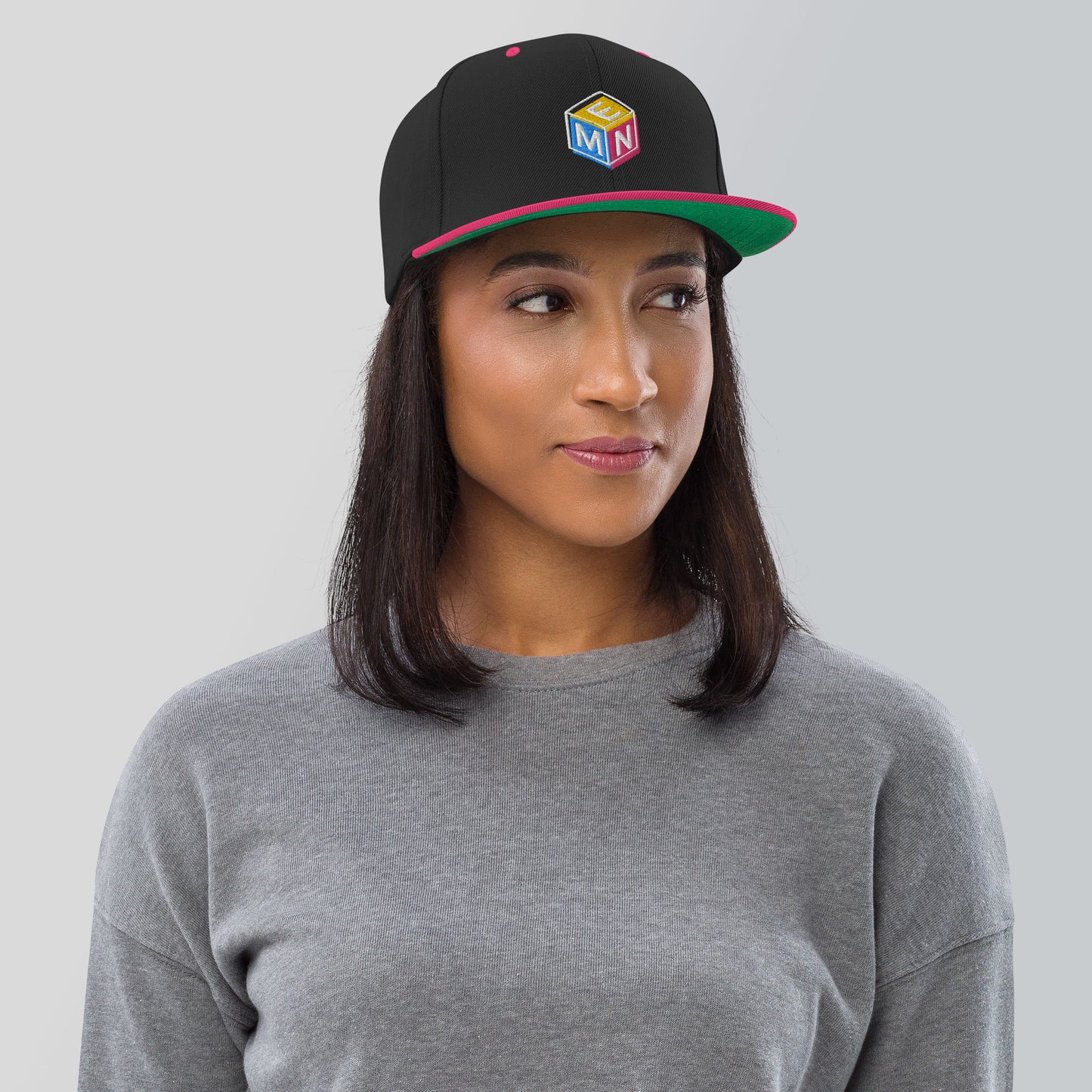 Pink Snapback Hat